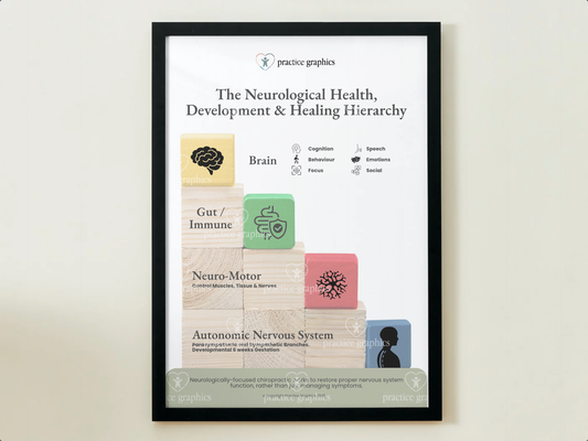 The Neurological Health, Development & Healing Hierarchy Poster