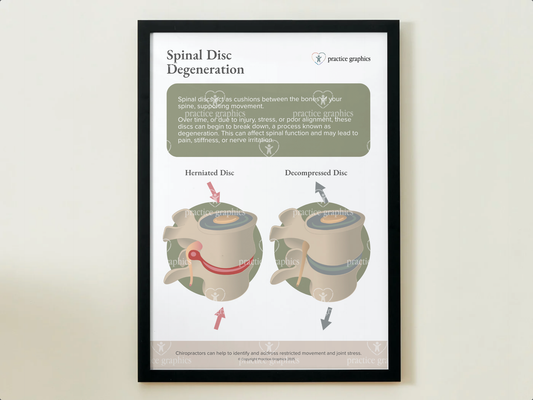 Spinal disc degeneration Poster
