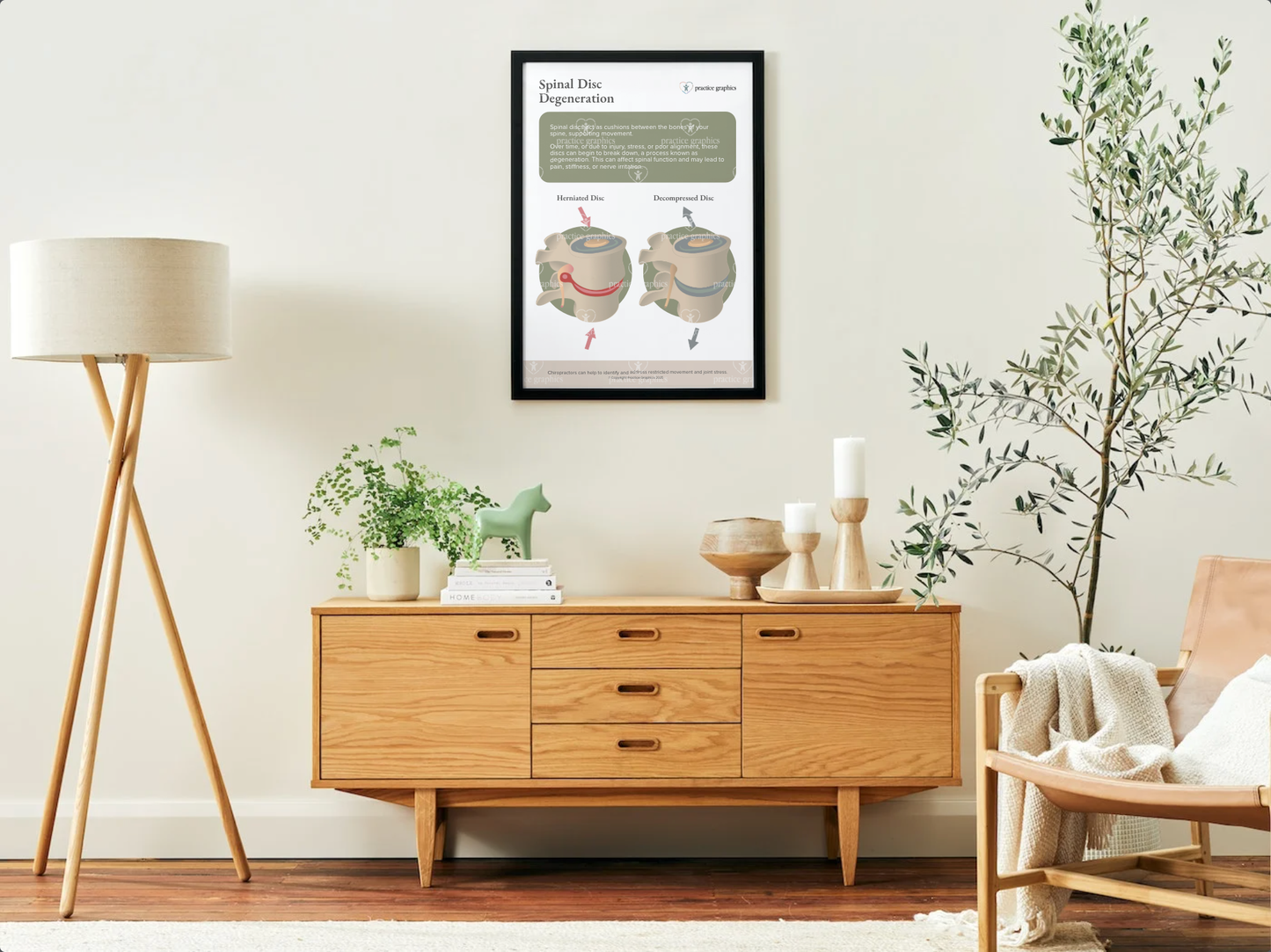 Spinal disc degeneration Poster