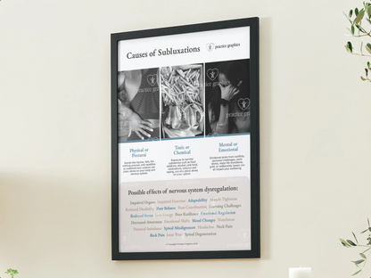 Causes of subluxation Poster