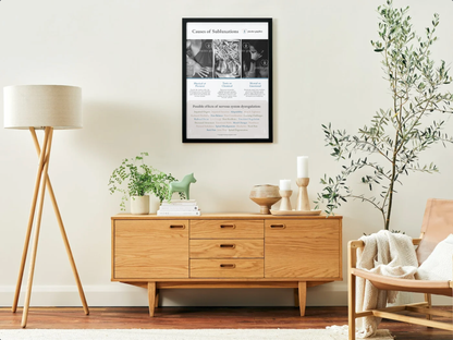 Causes of subluxation Poster