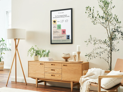 The Neurological Health, Development & Healing Hierarchy Poster