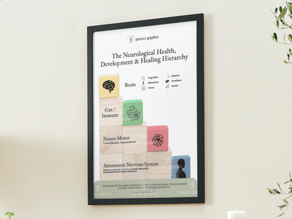 The Neurological Health, Development & Healing Hierarchy Poster