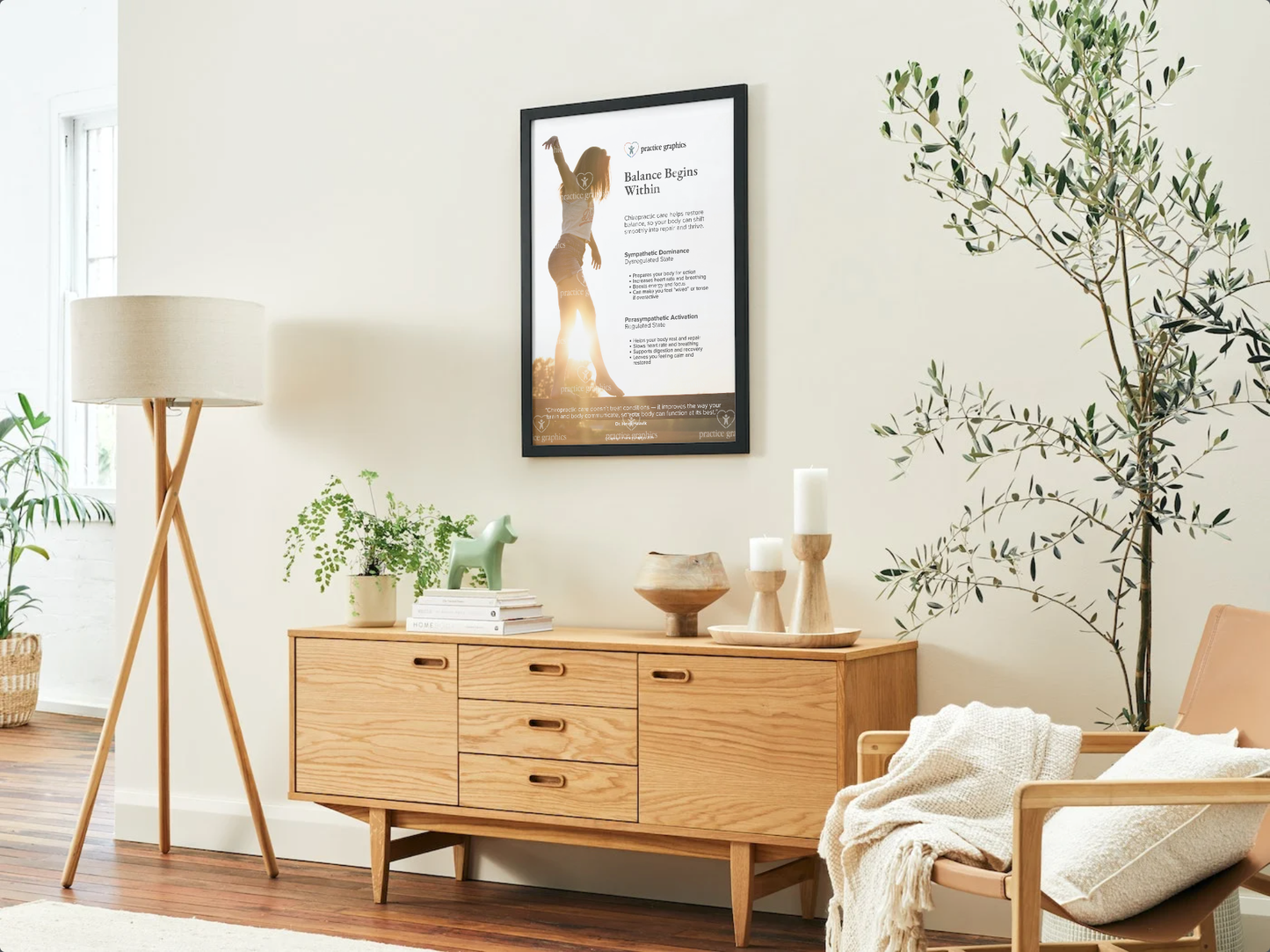 Balance Begins Within Poster